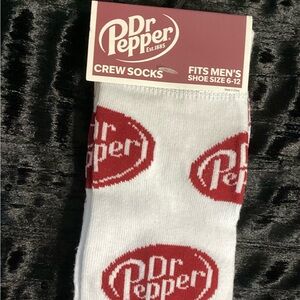 Dr. Pepper Casual Crew Socks 6-12